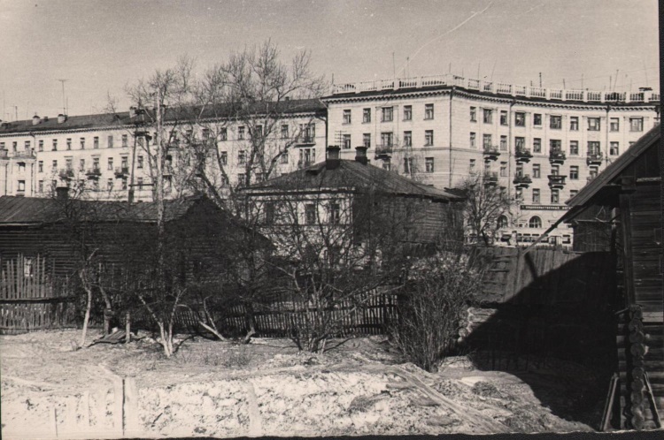 Нижний Тагил. Проспект Строителей. Самый конец 1950, начало 1960 годов.