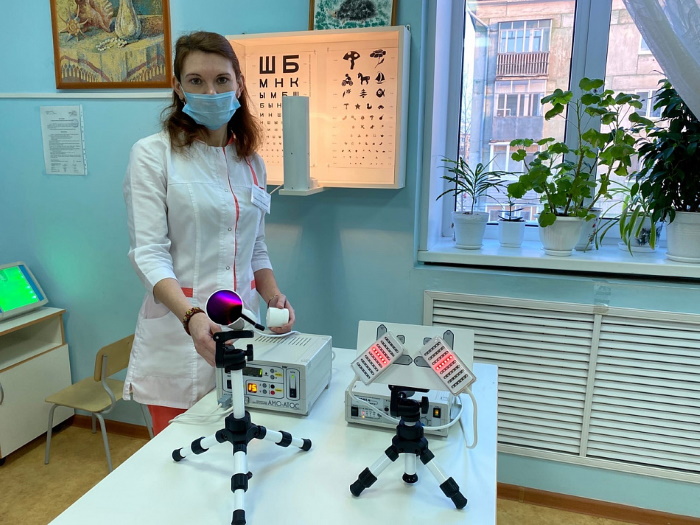 В детской больнице Нижнего Тагила - новое оборудование для восстановления зрения