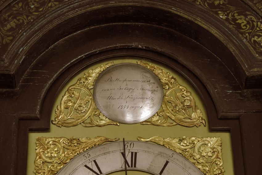 Часы Тагильского мастера XIX века Ивана Степановича Козопасова