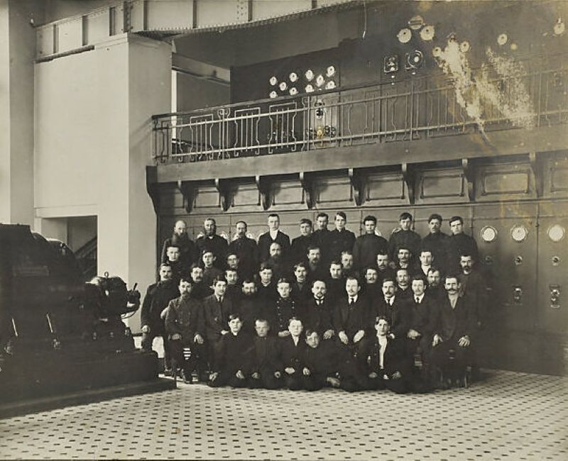 Силовая станция Н. Тагильского завода. 1916 г.