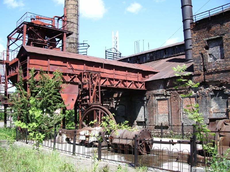 Западный фасад котельного отделения. Фото 2005 г. 